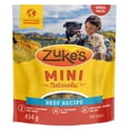 thumbnail image 1 of Zuke’s Mini Naturals Recette au Bœuf, Gâteries pour Chiens, 1 of 9