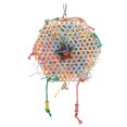 thumbnail image 2 of Bird Toy, Bird Cage Accessories  Toy, Bamboo & Paper  For Parakeet Hamsters Gerbils Cockatoo, 2 of 8