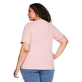 thumbnail image 3 of Lane Bryant Women's Plus Crew-Neck T-Shirt, 3 of 6