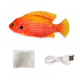 thumbnail image 2 of AMERTEER Jouet Électrique Rechargeable USB pour Poisson Chat (Capacité de Batterie lithium 150mAh), 2 of 4