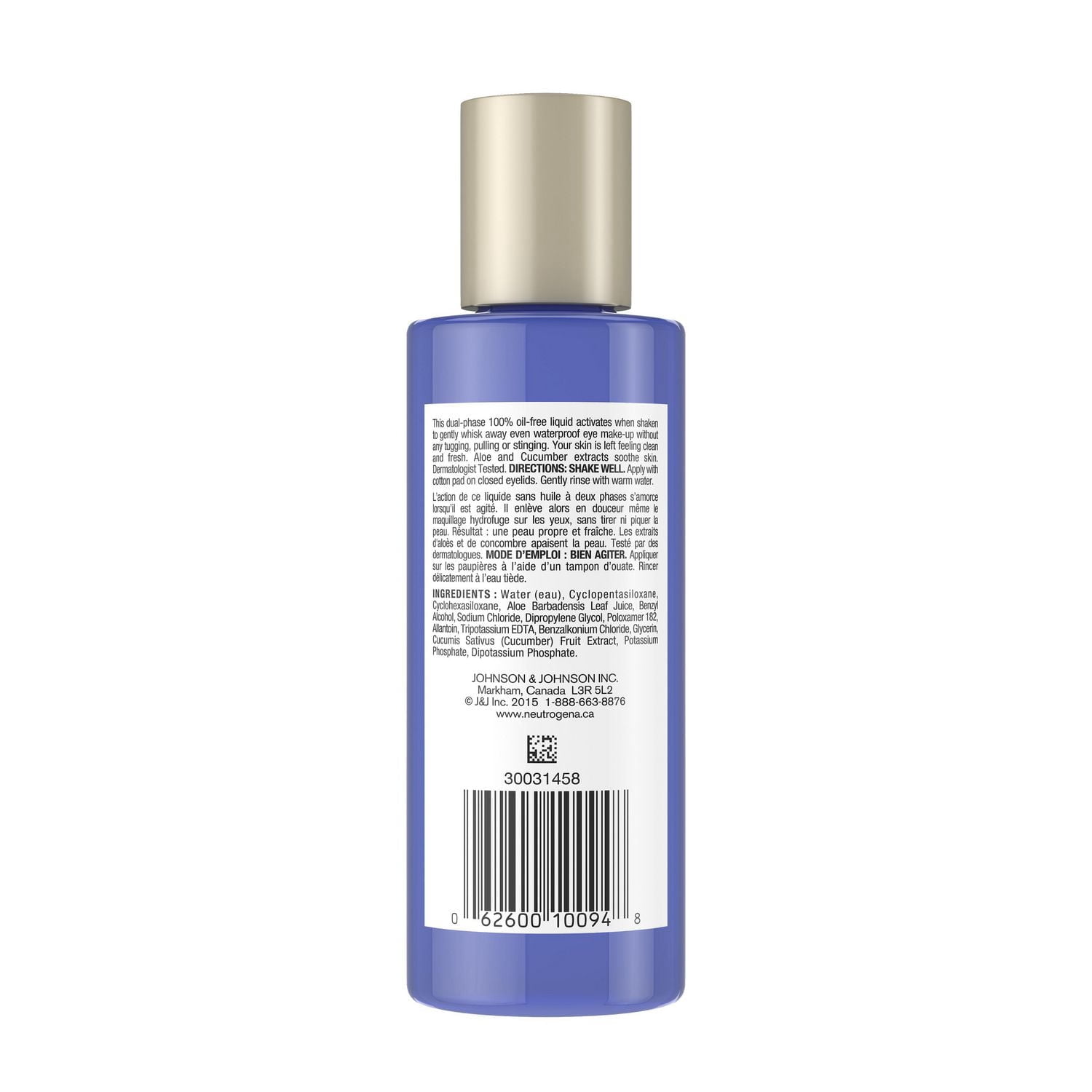 Neutrogena Oil-Free Eye Makeup Remover 162 mL
