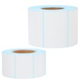 thumbnail image 1 of 2 Rolls Blank Shipping Labels Self Adhesive Labels Express Labels for Address Mailing Postage, 1 of 8