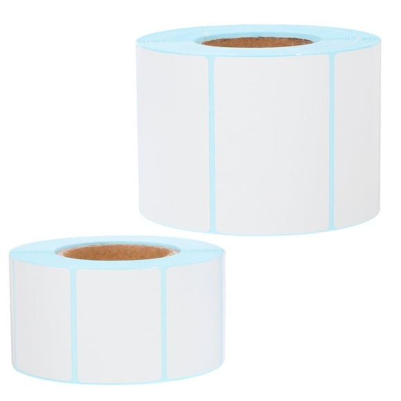 2 Rolls Blank Shipping Labels Self Adhesive Labels Express Labels for Address Mailing Postage
