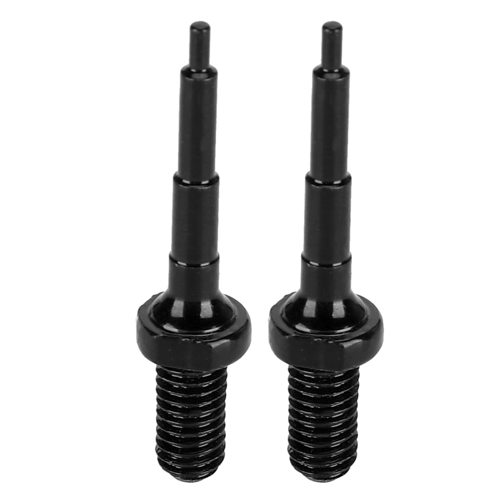 2Pcs Nail Tagger Stainless Steel Ear Tag, Ear Tag Nail, Ear Tag Cattle For Pig Black Electrophoretic Ear Tag Nail