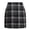 Coffee, variant on Plaid Pencil Skirts for Women Vintage High Waisted Mini Skirt Casual Flannel Bodycon Skirts Green L