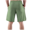 thumbnail image 4 of TopLLC Mens Shorts, Man Shorts Men's Solid Color Casual Drawstring Elastic Sweat Running Fitness Shorts, 4 of 4