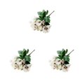 thumbnail image 2 of Decodeary Realistic Appearance Flower Decoration For Low Maintenance Garden Easy To Clean Cloth Decorations Fake Plants Flowers JH1237 3Set, 2 of 6