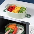 thumbnail image 3 of DIY Lunch 2000ML Three Layer Stackable Bento Sealed Leak Proof Lunch Microwave Portable Student Worker Food Container For Home School Camping Takeaway Bags Reusable Silicone Bags for Storage Sandwich, 3 of 3