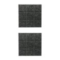 thumbnail image 2 of Thinsony Cork Board Tiles 12 x 12 Message Home Board Board School sesame black 12 Inch x 12 Inch 2Set, 2 of 6