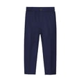 thumbnail image 1 of QIPOPIQ Liquidation Pantalon d'Uniforme Scolaire pour Garçons à Rayures, Taille Ajustable, Coupe Décontractée, Tailles, 1 of 2