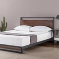 thumbnail image 1 of Zinus Suzanne 14 inch Metal and Wood Platform Bed Frame with Headboard, 1 of 8