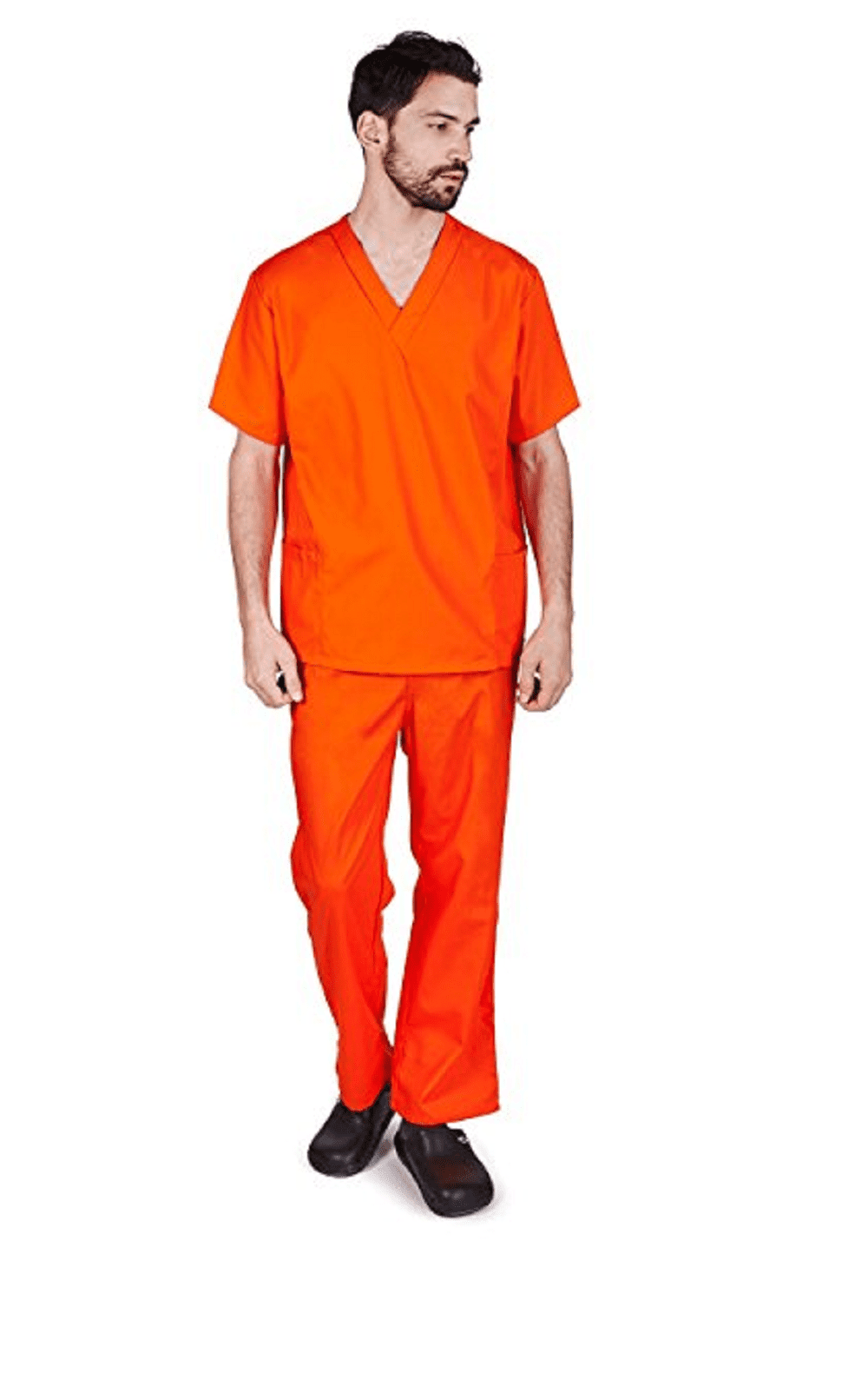 M&M SCRUBS Men's Scrub Set Medical Scrub Top and Pants