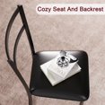 thumbnail image 3 of 3-Piece Round Dining Set for 2 - Compact 31.4" Rustic Gray Kitchen Table with Upholstered Chairs, Space-Saving Breakfast Set for Small Spaces, Apartments & Studio Living, 3 of 10