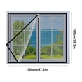 thumbnail image 3 of Deals of The Day Clearance! Adjustable Window Screen, Fine Mesh Stainless Steel Net Protector, 39 x 47 Inches for Window Frames, Screen Protector for Home, 3 of 8