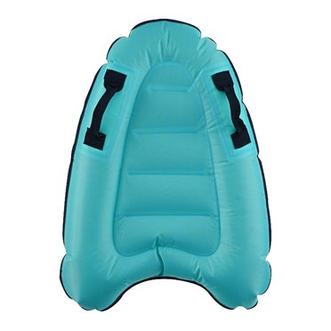 jinwen Inflatable Bodyboards Lightweight Soft 60x80cm Mini Surfboards for Kids Portable Blue
