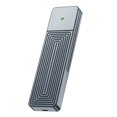thumbnail image 2 of Aluminum Alloy M.2 Solid State SSD Type-C USB 3.2 Interface 10Gbps NVMe JMS583 Single Agreement with Dual Wires, 2 of 9