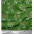 thumbnail image 1 of Soimoi polyester Crepe Fabric Artistic Paisley Print Sewing Fabric Yard 52 Inch Wide, 1 of 3