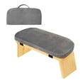 thumbnail image 2 of Lipstore Meditation Bench Home for Extended Practice Low Seat Comfortable for Kneeling or Gray, 2 of 8