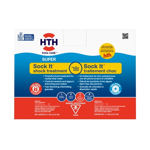 HTH™ Super Sock It Shock Treatment, 454 g