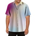 thumbnail image 4 of XDZJLR Mens Shirts Casual Short Sleeve Button Down Beach Tropical Summer Tops, 4 of 4