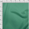 thumbnail image 3 of oneOone Tissu en Coton Vert Mer à Rayures, Tissu pour Robe, Tissu Imprimé au Mètre, Largeur 56 Pouces, 3 of 4