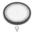 thumbnail image 1 of 100W High Bay Lamp for Warehouse High Brightness LED Light with Hanging Hook AC 85‑265V, 1 of 14