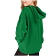 thumbnail image 4 of Milgrthf Filles Garçons Chandails à Capuchon de la Saint-Valentin Chandails Décontractés Mignons à Manches Longues Col Ras du Cou Préados Filles Coupe Ample Chandails à Enfiler Hauts Vert 9 Ans, 4 of 4