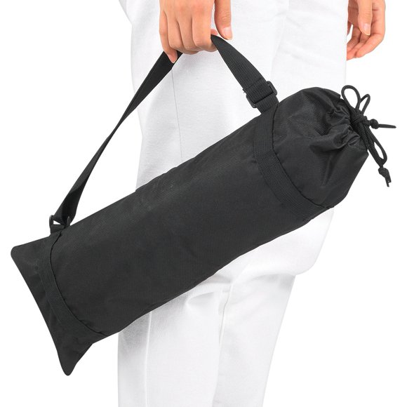 Black Portable Folding Outdoor Oxford Padded Strap Camera Tripod Photography Carry Bag Oxford Cloth Lightweight Camera Case For Monopod, Microphone Tripod