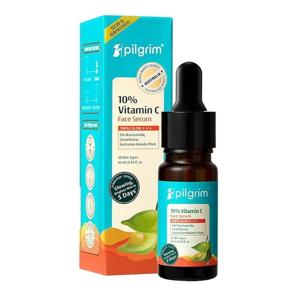 Pilgrim 10% Vitamin C Face Serum For Daily Brightness 10 ml