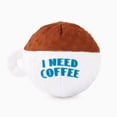 thumbnail image 2 of Hugsmart Café Jouet pour chien en forme de balle Tissu peluche extra doux pour le revêtement 核心信息说明, 2 of 2