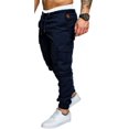 thumbnail image 1 of Men‘s Slim Fit Urban Jogger Cargo Straight Leg Trousers, 1 of 4