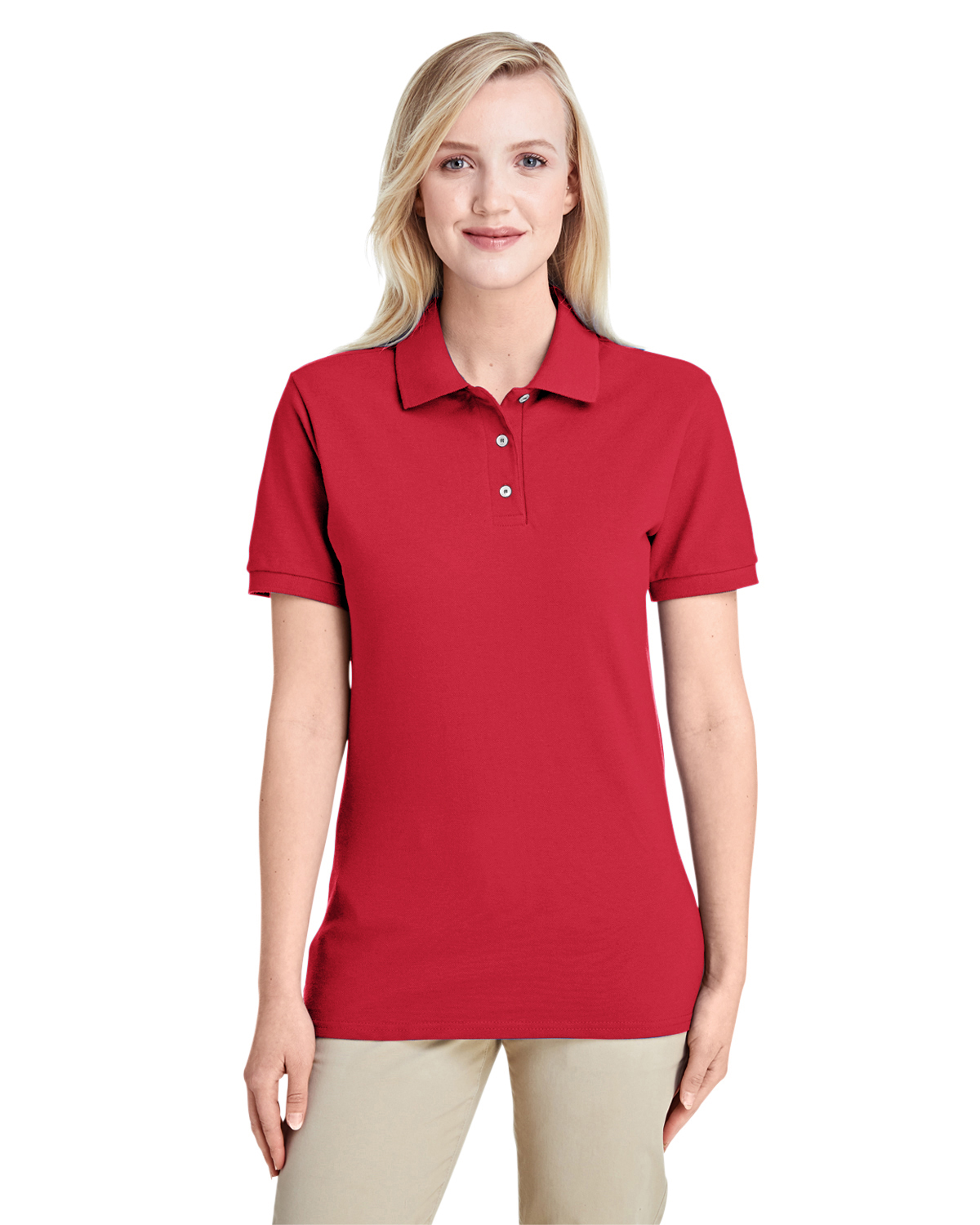 Jerzees Ladies' 6.5 oz. Premium 100% Ringspun Cotton Piqué Polo - 443WR