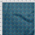 thumbnail image 4 of oneOone Silk Tabby Royal Blue Fabric Abstract Craft Projects Decor Fabric Printed By The Yard 42 Inch Wide, 4 of 4