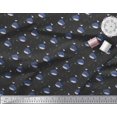 thumbnail image 3 of Soimoi Poly Georgette Fabric Whale Ocean Printed Fabric 1 Yard 42 Inch Wide, 3 of 3