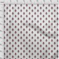 thumbnail image 3 of oneOone Cotton Poplin Fabric Leaves & Floral Block Decor Fabric Printed BTY 42 Inch Wide, 3 of 5