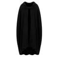 thumbnail image 4 of Women Trench Coat Open Front Cardigan Jacket Coat Cape Cloak Poncho Plus, 4 of 9