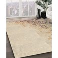 thumbnail image 3 of Ahgly Company Machine Washable Indoor Square Transitional Golden Blonde Gold Area Rugs, 6' Square, 3 of 7