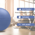 thumbnail image 3 of ExtraThickYogaBallExerciseBall,BallChair,HeavyDutySwissBallforBalance,Stability,Pregnancy,PhysicalTherapy,QuickPumpIncluded, 3 of 4