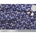 thumbnail image 3 of Soimoi Poly Georgette Fabric Artistic Floral Print Sewing Fabric Yard 52 Inch Wide, 3 of 5