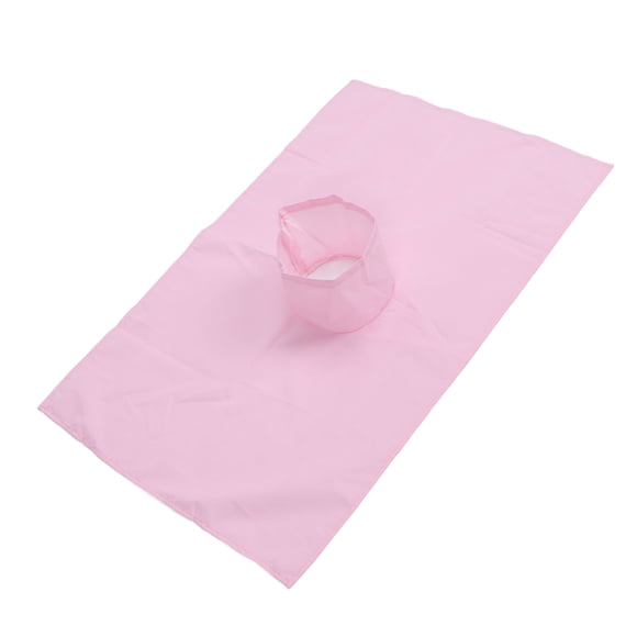 Cotton Beauty Bed Cover, Fast Drying Wearable Breathable Comfortable Massage Table Sheet with Hole for Salon Pink,Light Blue