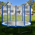 thumbnail image 4 of Gymax Housse de Remplacement pour Coussin de Sécurité de Trampoline à Cadre Rond Bleu de 14 Pi, 4 of 8