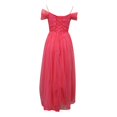 thumbnail image 1 of B91xZ Robes Longues Formelles pour Femmes Robes de Soirée Élégantes Col en V Sans Manches Fendu, RD2 TG, 1 of 5