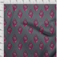 thumbnail image 3 of oneOone Polyester Lycra Fabric Leaves & Floral Block Fabric Prints By Yard 56 Inch Wide, 3 of 6