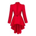 thumbnail image 1 of Vêtements Gothiques à Manches Longues pour Femmes Vêtements Gothiques pour Adolescentes Queue-de-Pie Veste Rétro pour Robe Gothique Blanche Vêtements Gothiques pour fors et Spectacles Robe Médiévale Violette Femme, 1 of 7
