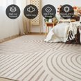 thumbnail image 2 of Boho Area Rug x Machine Washable Rugs for Living Room Non Slip Soft Carpet Geometric Jacquard Textu Carpet for Bedroom Dining Room Nursery Office Living Room Rug -, 2 of 7