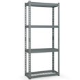 thumbnail image 1 of Costway 1 PCS 4-Tier Metal Shelving Unit Heavy Duty Wire Storage Rack with Anti-slip Foot Pads Grey, 1 of 10