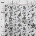 thumbnail image 2 of oneOone Cotton Poplin Gray Fabric Sea Life Pattern Sewing Craft Projects Fabric Prints By Yard 56 Inch Wide, 2 of 5