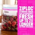 thumbnail image 4 of Ziploc® Sacs de Conservation avec Technologie à Maintien Ouvert, Grand Format, 4 of 7