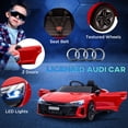 thumbnail image 4 of Aosom 12V 3.1 MPH Kids Ride on Car w/ Remote Control, Suspension, Red, 4 of 9