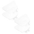 thumbnail image 3 of KAKOWELY grinder guard 4pcs Clear Plastic Bench Grinder Eye Shield Universal Guard For Power Tools Splash Shield For Effective Grinder Debris Protection5.12"X4.33"X0.04", 3 of 5